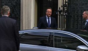 Cameron quitte Downing Street, dernier jour en tant que PM