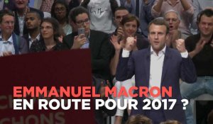 Macron : "Ensemble jusqu'en 2017, jusqu'à la victoire"