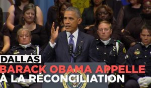 Obama à Dallas : "Nous ne sommes pas aussi divisés qu'il y paraît"