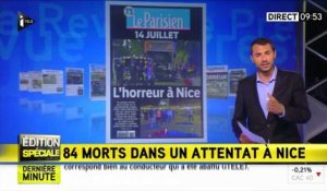 Attentats à Nice : la presse internationale sous le choc après le drame