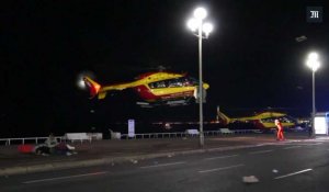 Attaque à Nice : d'importants secours dépêchés sur place