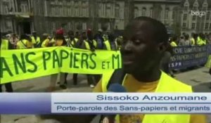 La marche européenne des sans-papiers fait étape à Liège