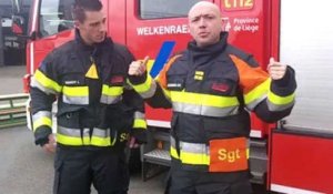 Les nouvelles tenues de pompiers à Welkenraedt