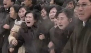 Obsèques de Kim Jong-II: des larmes encore des larmes