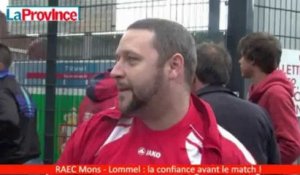 RAEC Mons - Lommel : les supporters sont confiants avant le match