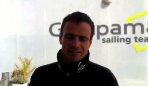 Baptême du Groupama IV de l'Aixois Franck Cammas