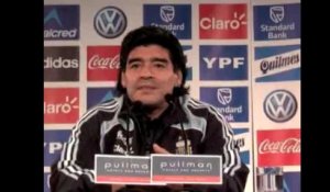 Argentine-France : trois jours de "Maradona mania"