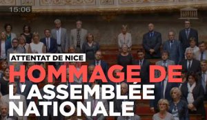 L'Assemblée nationale debout pour rendre hommage aux victimes de Nice