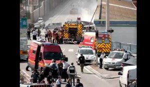 Exclusif : violente attaque d'un fourgon blindé à Marseille