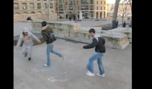 Sean; un champion de foot freestyle à Marseille