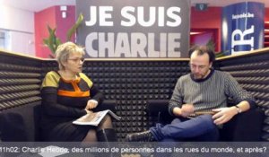 Le 11h02: Charlie Hebdo, des millions de personnes dans les rues du monde, et après?
