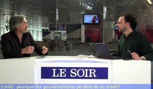 Le 11h02. Grand baromètre RTL - Le Soir: l'opinion publique renvoie nos politiques dos à dos.