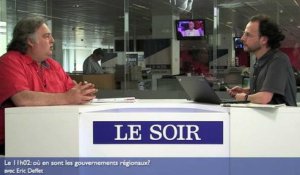 Le 11h02: un premier bilan discret mais positif pour les gouvernements régionaux