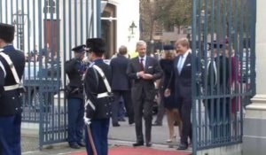 Première visite officielle du couple royal aux Pays-Bas
