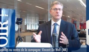 Bruxelles au centre de la campagne : Vincent De Wolf (MR)