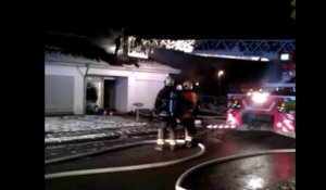 Estaimbourg: incendie dans une maison