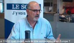 Le 11h02: «Face aux eurosceptiques, pas de catastrophisme»