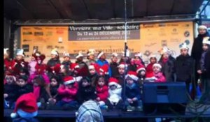 Le podium Solidaire place Verte à Verviers