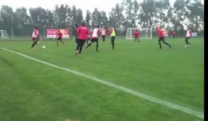 Standard à Belek: le dernier entraînement