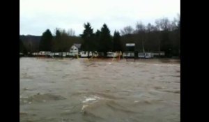 Inondations à Nonceveux (Amblève)