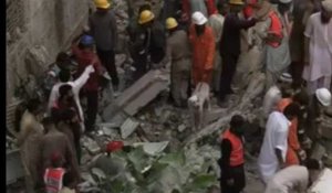 Pakistan : 4 morts dans l'effondrement d'un immeuble
