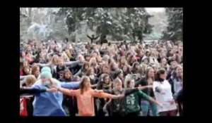 Flash Mob au collège du Sartay à Embourg