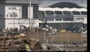 Japon : l'aéroport de Sendai partiellement réouvert