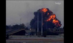 Benghazi lourdement bombardée