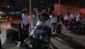 JO: des membres de l'équipe de France arrivent à Rio