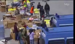 Nouvelle arrivée d'immigrants à Lampedusa