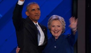Obama apporte un fervent soutien à Hillary Clinton