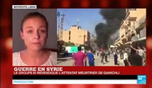 Syrie : au moins 44 morts et 140 blessés dans un attentat revendiqué par l'EI à Qamichli