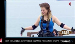 Fort Boyard 2016 : EnjoyPhoenix en larmes pendant une épreuve terrible