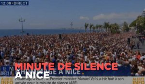 Nice : minute de silence en hommage aux victimes