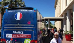 Euro 2016 : les Bleus sont arrivés à Marseille
