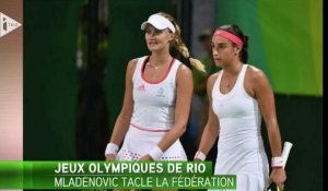 Clash à Rio : Kristina Mladenovic règle ses comptes avec la Fédération française de tennis