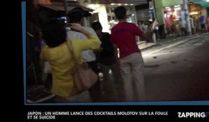 Japon : Un homme lance des cocktails molotov sur la foule et se suicide