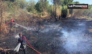 Incendie à Martigues : 7000 m² de broussailles parcourus