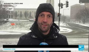 Vidéo : le blizzard s'abat sur la côte est des États-Unis