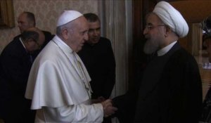 Le pape François à Rohani: "J'espère dans la paix"