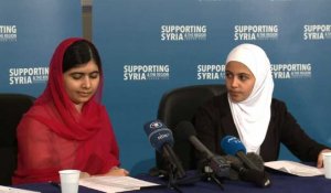 Malala demande 1,4 md de dollars par an pour les enfants syriens