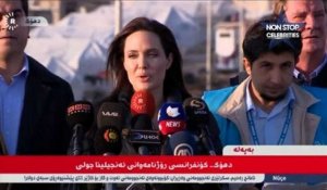 Angelina Jolie dévastée par sa visite dans un camp de réfugiés en Irak