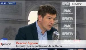 Benoist Apparu (LR) - « Ce n'est pas à François Hollande de faire son bilan. »