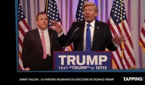 Jimmy Fallon se moque ouvertement de Donald Trump, la vidéo hilarante