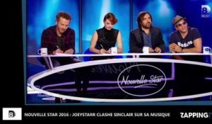 Nouvelle Star 2016 : JoeyStarr clashe Sinclair sur sa musique (Vidéo)