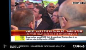 Salon de l'Agriculture : Echange tendu entre Manuel Valls et un agriculteur (vidéo)