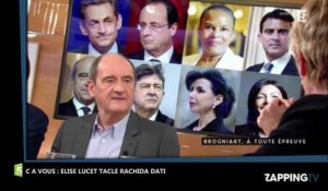 C à Vous : Elise Lucet clashe Rachida Dati (Vidéo)