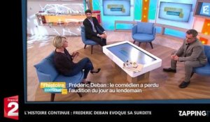 Frédéric Deban : Son poignant témoignage sur sa surdité (Vidéo)