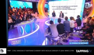 TPMP - Cyril Hanouna et Bertrand Chameroy : leur délirante imitation de Nicolas Sarkozy et Jean-Marie Le Pen ! (Vidéo)