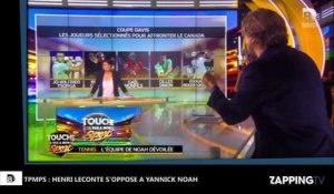 TPMPS : Henri Leconte critique les choix de Yannick Noah pour la Coupe Davis (Vidéo)